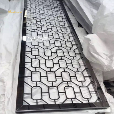 Aluminum CNC Cutting Black Color Divider