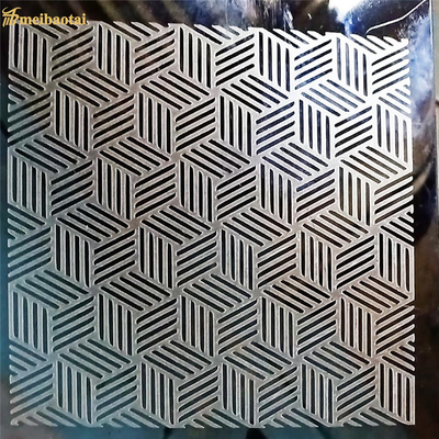 Elevator Mirror Pattern Stainless Steel Sheet 1.0mm Thickness