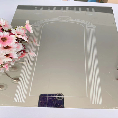 Silver Aisi 304 Stainless Steel Plate Mirror Elevator SS Sheet