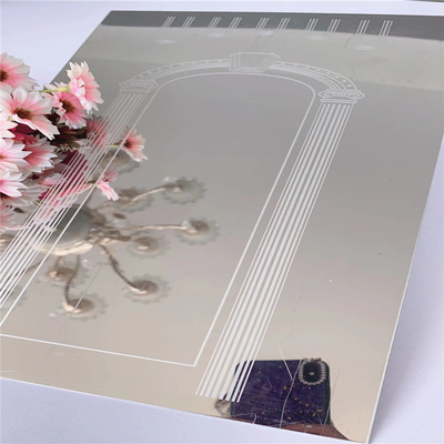 Silver Aisi 304 Stainless Steel Plate Mirror Elevator SS Sheet