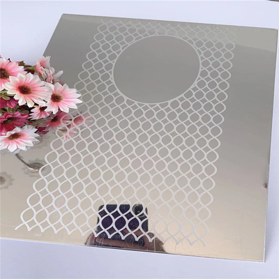 Etched Polished Stainless Steel Sheet 1220*2440 Mm