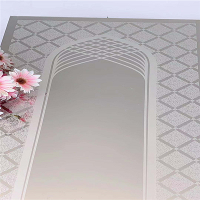 Oem Etched Stainless Steel Sheet GB Standard Normal 7C PVC Film