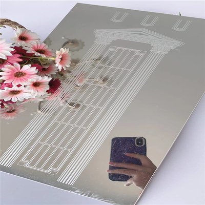 8ft Length Elevator Etched Stainless Steel Sheet 1.0mm Thickness