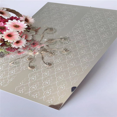 Sustainable Elevator Stainless Steel Sheet 4*8FT Mirror Customized