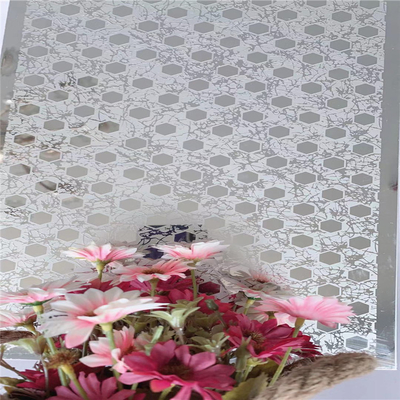 8K Etched Stainless Steel Sheet , 304 Stainless Steel Sheet Plate 1.18mm Thick