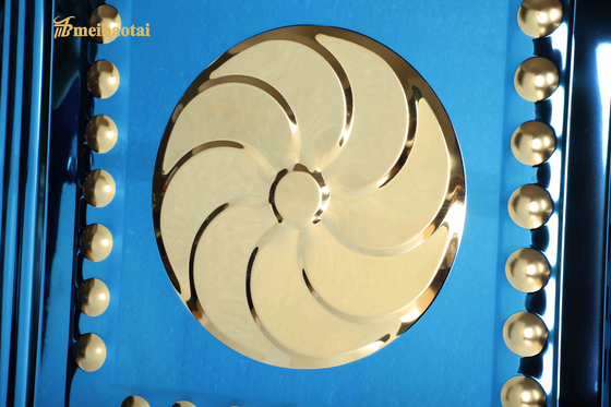 Two Color Coating Stainless Steel Plate with Pattern Decorate Sheet