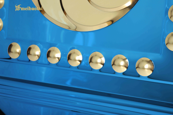Cold Rolled 430 Embossed Stainless Steel Sheet Mill Edge