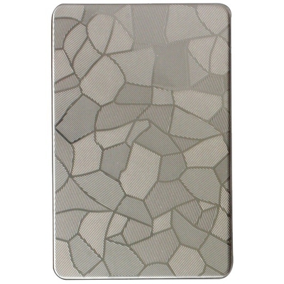316L Stainless Steel Sheet Ice Bamboo Pattern Embossed For Ceiling
