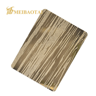 3.0mm Thickness Embossed Stainless Steel Sheet Slit Edge