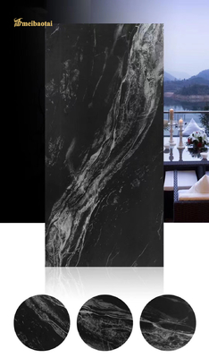 201 304 Marble Grain Color Stainless Steel Sheets Door Decoration 4X8FT