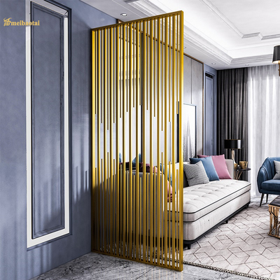 CNC Aluminum 8mm Thickness Room Divider Metal Partition
