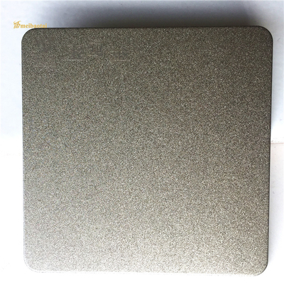 Galaxy Star Color Finished Decorative Stainless Steel Sheet Mill Edge 3048mm Length