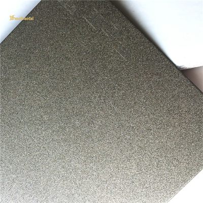 Galaxy Star Color Finished Decorative Stainless Steel Sheet Mill Edge 3048mm Length