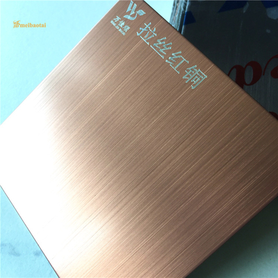 JIS Hairline Stainless Steel Sheet PVC Film Architectural Decoration