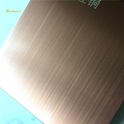 JIS Hairline Stainless Steel Sheet PVC Film Architectural Decoration