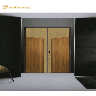 201 304 Imitation Wood Grain Laminate Door Stainless Steel Sheets 4X8FT