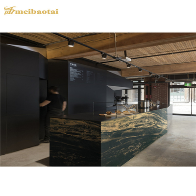 304 Imitation Wood Grain Stainless Laminate Sheets 0.3mm Thickness