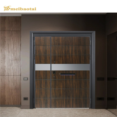 Imitation Wood Grain Decorative Stainless Laminate Sheets 4X8FT Slit Edge