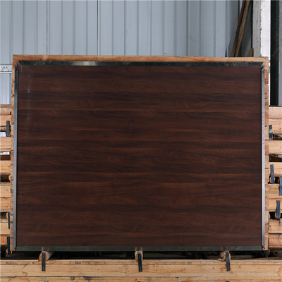 1219mm Width Decorative Stainless Steel Sheet Imitation Wood Grain Laminated