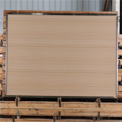 Mill Edge 304 Decorative Stainless Steel Sheet Imitation Wood Grain Laminated