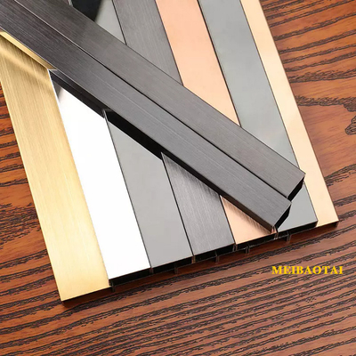 Decorative Stainless Steel Tile Trim 15mm Stainless Steel U Trim U Shape