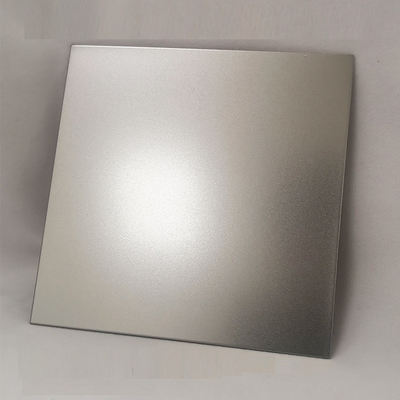 Sandblasted Decorative Stainless Steel Sheet 0.55mm Four Feet ASTM Standard