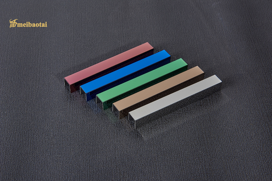 Customized Size 304 Stainless Steel U Profile With PVD Colorful Finished