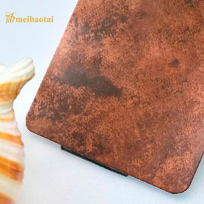 Хорошая цена SS304 постарело стена украшения плиты нержавеющей стали меди антиквариата цвета онлайн