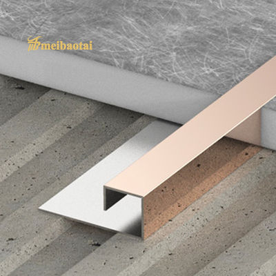 Хорошая цена Плитка нержавеющей стали зеркала розового золота зеленая черная уравновешивает профиль 0.65mm t онлайн