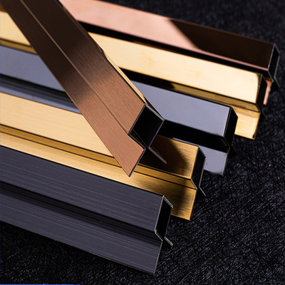 Color Profile M U L T V A Stainless Steel Tile Trim T6x8 Feet Rustproof