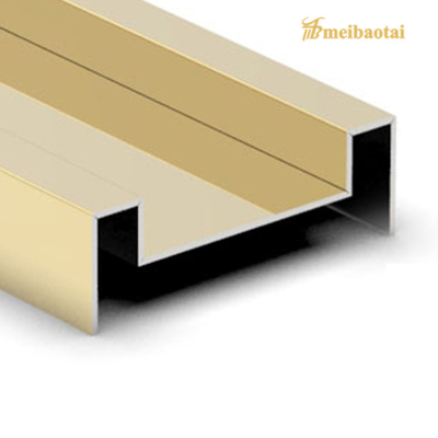 Color Profile M U L T V A Stainless Steel Tile Trim T6x8 Feet Rustproof