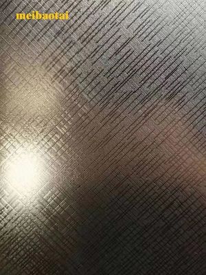 Хорошая цена Бронзовый цвет гравированный гарилинный кисть Нержавеющая сталь Цветной лист Декоративная пластина онлайн