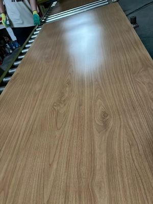 Хорошая цена 201 304 Имитация Дерево Зерно Нержавеющая сталь Листы Дверь Гостиничная отделка онлайн