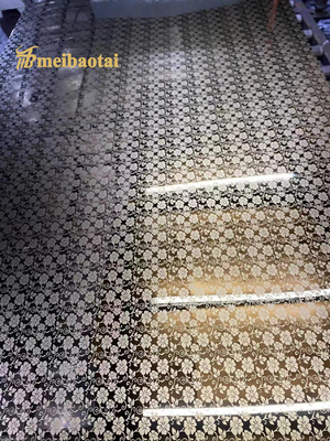 Сверхзеркальное гравированное листовое из нержавеющей стали 1219x2438 мм 201 304