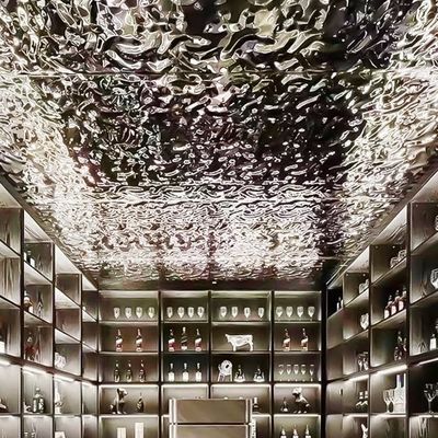 Хорошая цена Серебряное зеркало для декоративных листов с водяными волнами ASTM стандарт онлайн