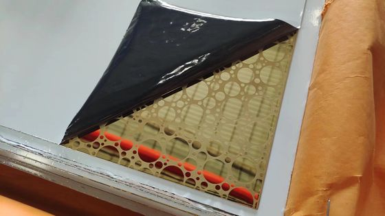 Хорошая цена 1.0 мм толщина Золото зеркало гравированный листовой нержавеющей стали резка онлайн