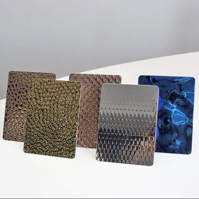 Хорошая цена Настраиваемый лист из рельефной нержавеющей стали с высокой твердостью содержанием Cr/Ni онлайн