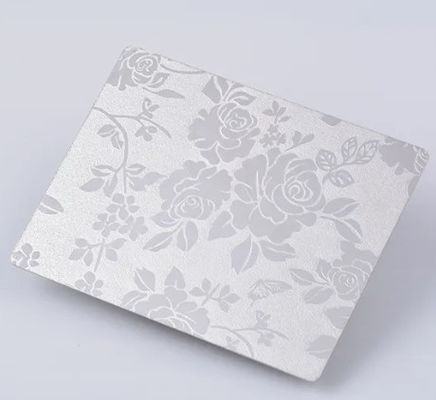 Хорошая цена Прочный Ss304 зеркальный рельефный листок из нержавеющей стали для вывески и декораций онлайн