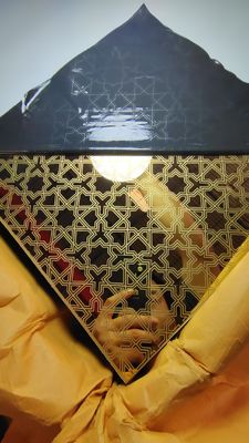 Хорошая цена горячая продажа Золото зеркало нержавеющая сталь гравированный лист декоративной пластины онлайн