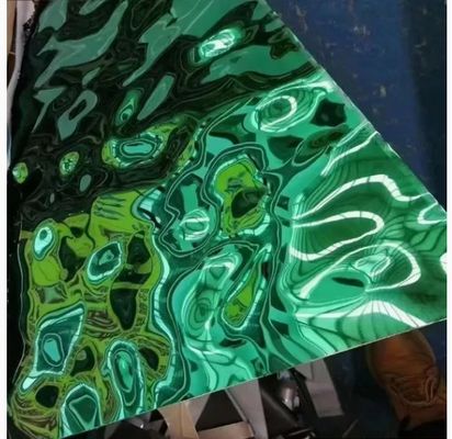 Хорошая цена Лист нержавеющей стали с покрытием PVD цвета «Водяная рябь» для внутренней отделки онлайн