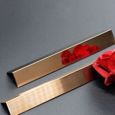 Хорошая цена Grade 304 Stainless Steel Strip L Profile Sustainable L Tile Trim онлайн