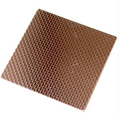 Хорошая цена Лист декоративный из нержавеющей стали с тиснением зеркальной полировки цвета розового золота онлайн