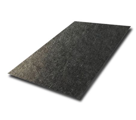 ss304 Черный цвет Вибрация Нержавеющая сталь Цветной лист Декорация стены