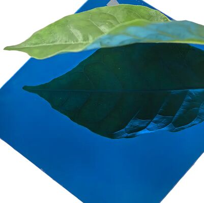 Лист нержавеющей стали Ss201 синего зеркального цвета с PVD-покрытием для декора