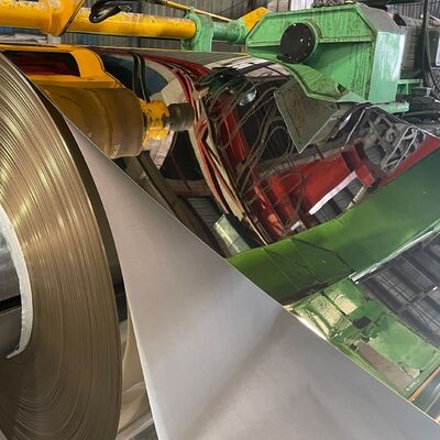 Холоднокатаная нержавеющая сталь с PVD золотым зеркальным покрытием в рулонах