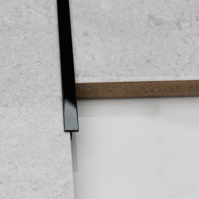 ПВД черное зеркало 10 футов из нержавеющей стали Край трим 304 Форма