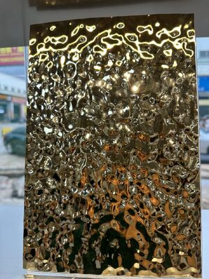 304 класс ПВД покрытый водой листовки из нержавеющей стали 1219x2438 мм для потолка и стены