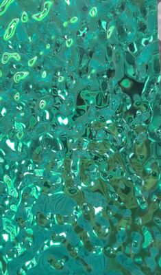 304 Нержавеющая сталь Водный риппл лист с ПВД синим покрытием зеркальной поверхности для декоративного использования