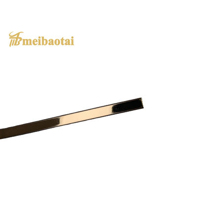 Розовый цвет покрытых 8 мм нержавеющей стали плитки отделка EN стандарт для защиты угла