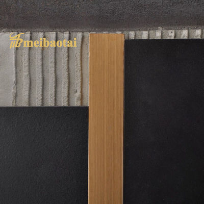 Хорошая цена переходная полоса u пола нержавеющей стали PVC 7c окаймляя толщину 0.65mm онлайн